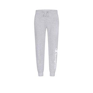 Champion Youth Girls Script Fleece Jogger Heather Gray Pants Size Medium 7635CG
